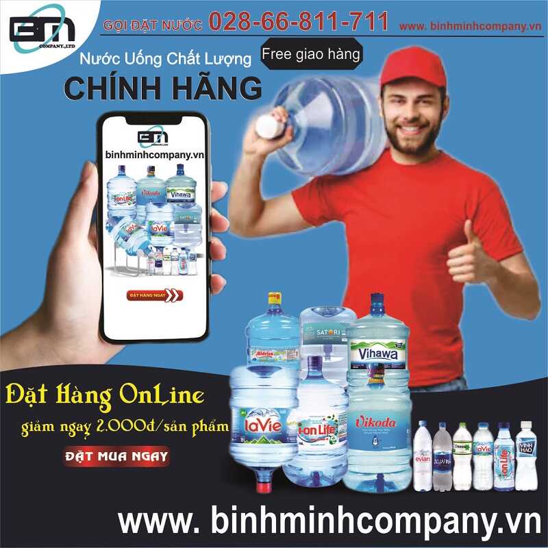 Giao Nước Quận 4 – Đại Lý Nước Quận 4 tận nhà nhanh nhất